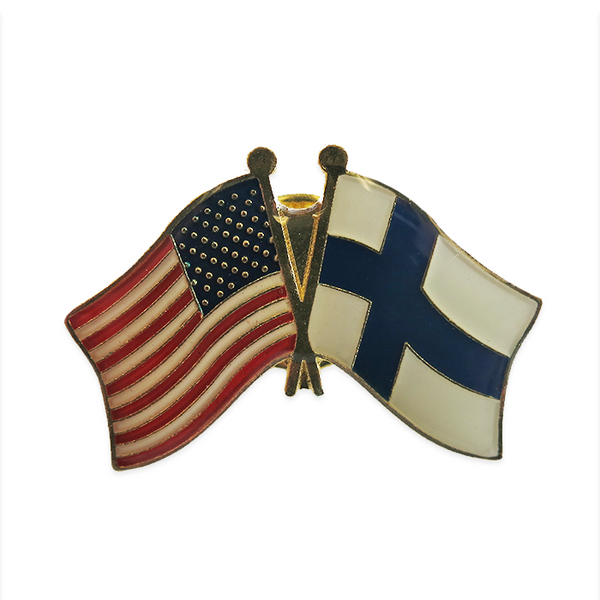 Friendship Lapel - USA/Finland