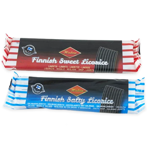 Finnish Licorice Bar, Salty or Sweet