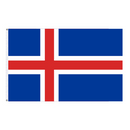 Icelandic Flag 3'x5'- Indoor (Polyester Material)