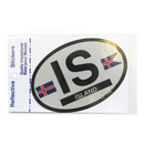 Oval Decal - Iceland