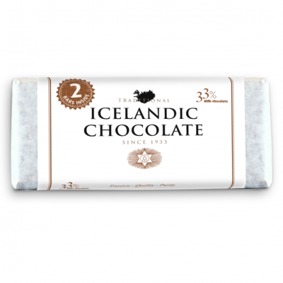 Icelandic Chocolate, 33% Milk Chocolate