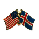 Friendship Lapel - USA/Iceland