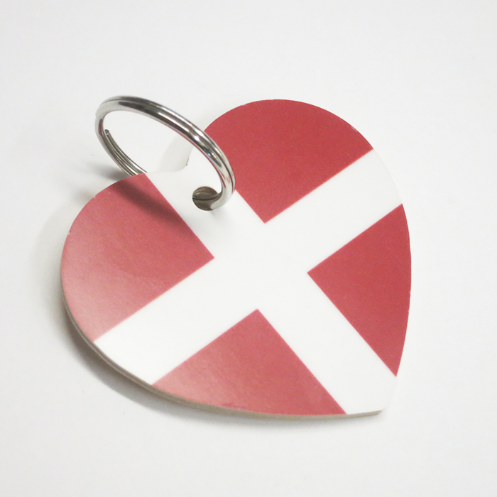 Heart Keychain "Danish"