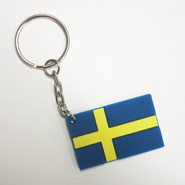 Keychain "Swedish Flag B"