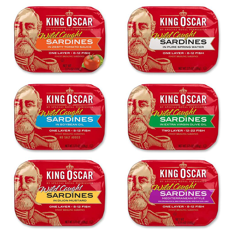 Wild Caught Brisling Sardines