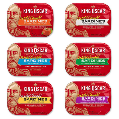 Wild Caught Brisling Sardines