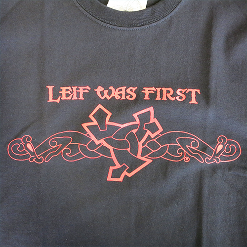 "Leif Was First" T-Shirt