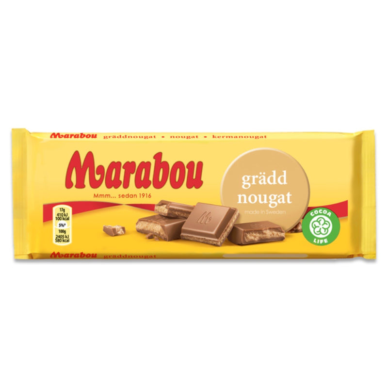Marabou Milk Chocolate Cream Nougat (100g)