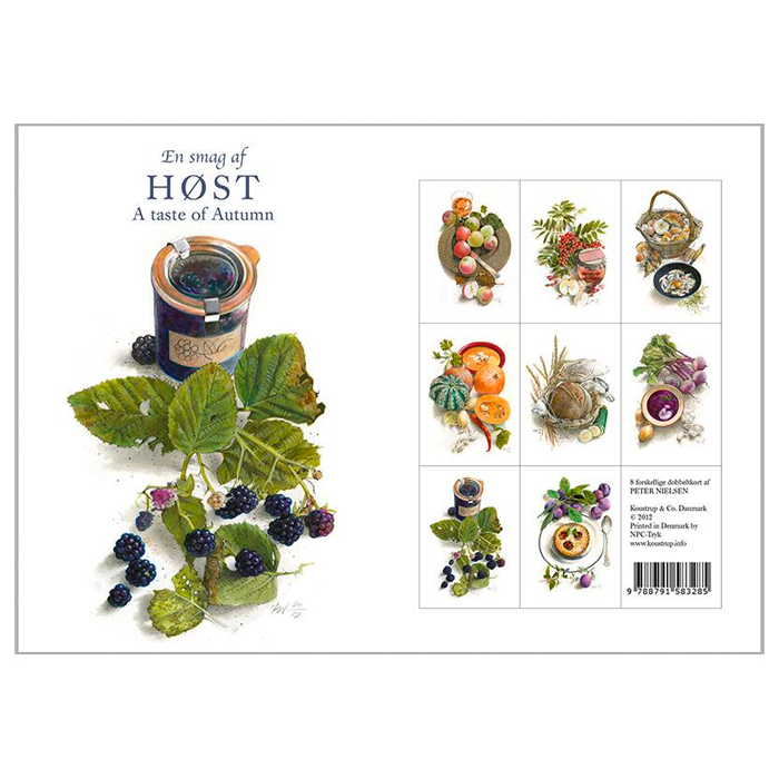 A Taste of Autumn - 8 Cards (With Recipes)