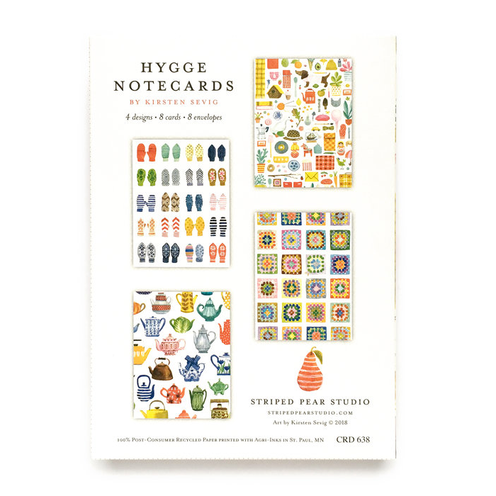 Hygge Notecards by Kirsten Sevig