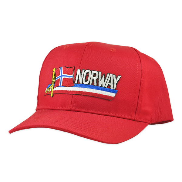 Baseball Cap - Norway, Strip Patch