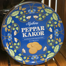 Swedish Ginger Snaps, Blue Gift Tin