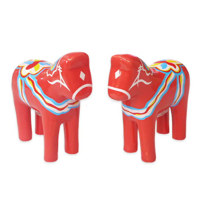 S&P Shakers "Dala Horse Red"