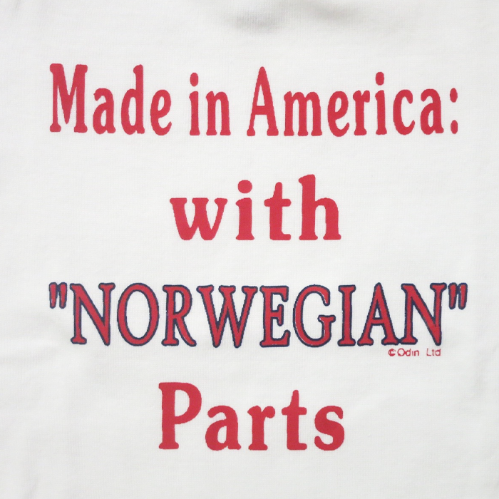 Made in America: with "Norwegian" Parts Onesie