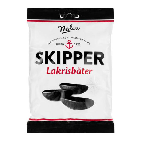 Nidar Skipper Lakrisbater