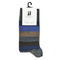 B&L Socks "Stripy, Dark Gray"