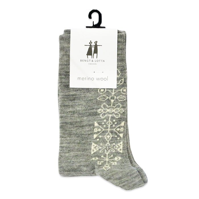 B&L Socks "Tradition, Light Gray"