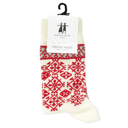 B&L Socks "Fjallnas, White"
