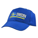 Baseball Cap - Sweden, Strip Patch