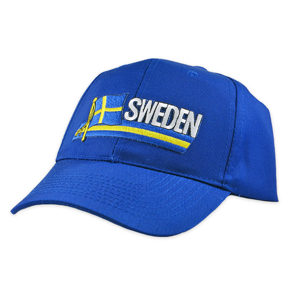 Baseball Cap - Sweden, Strip Patch