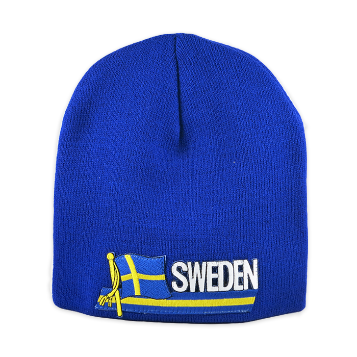 Knit Cap - Sweden, Strip Patch