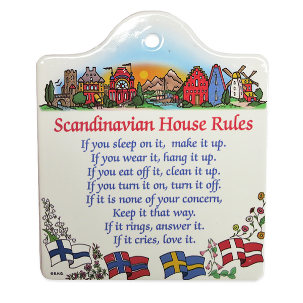 "Scandinavian House Rules" Cheese Board