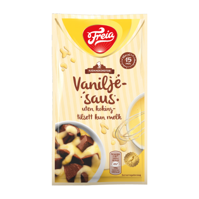 Freia Uten Koking Vanilje Saus, Instant Vanilla Sauce Mix
